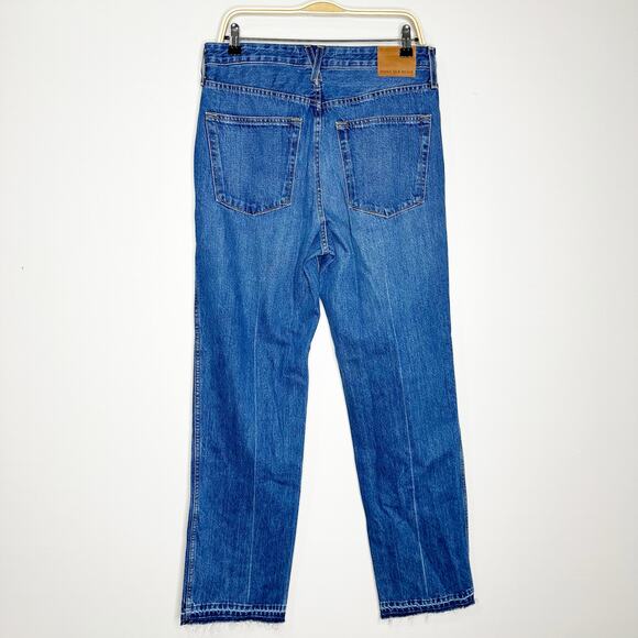 J Crew Point Sur Womens Jeans Nipped Straight Leg Stretch Rodeo Wash Size 29 - Picture 3 of 11